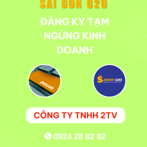Đăng Ký Tạm Ngừng Kinh Doanh Công Ty TNHH 2TV