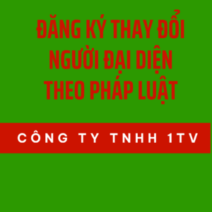 Thay đổi người đại diện công ty TNHH MTV