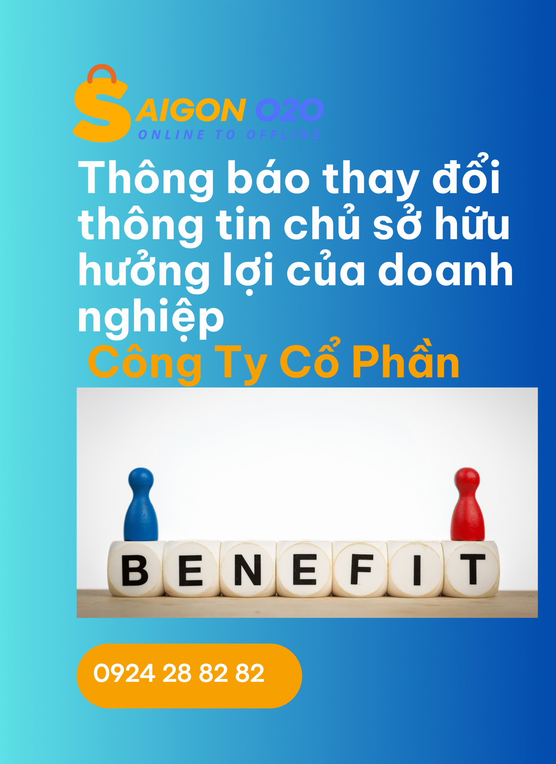 Thông báo thay đổi thông tin chủ sở hữu hưởng lợi của công ty cổ phần