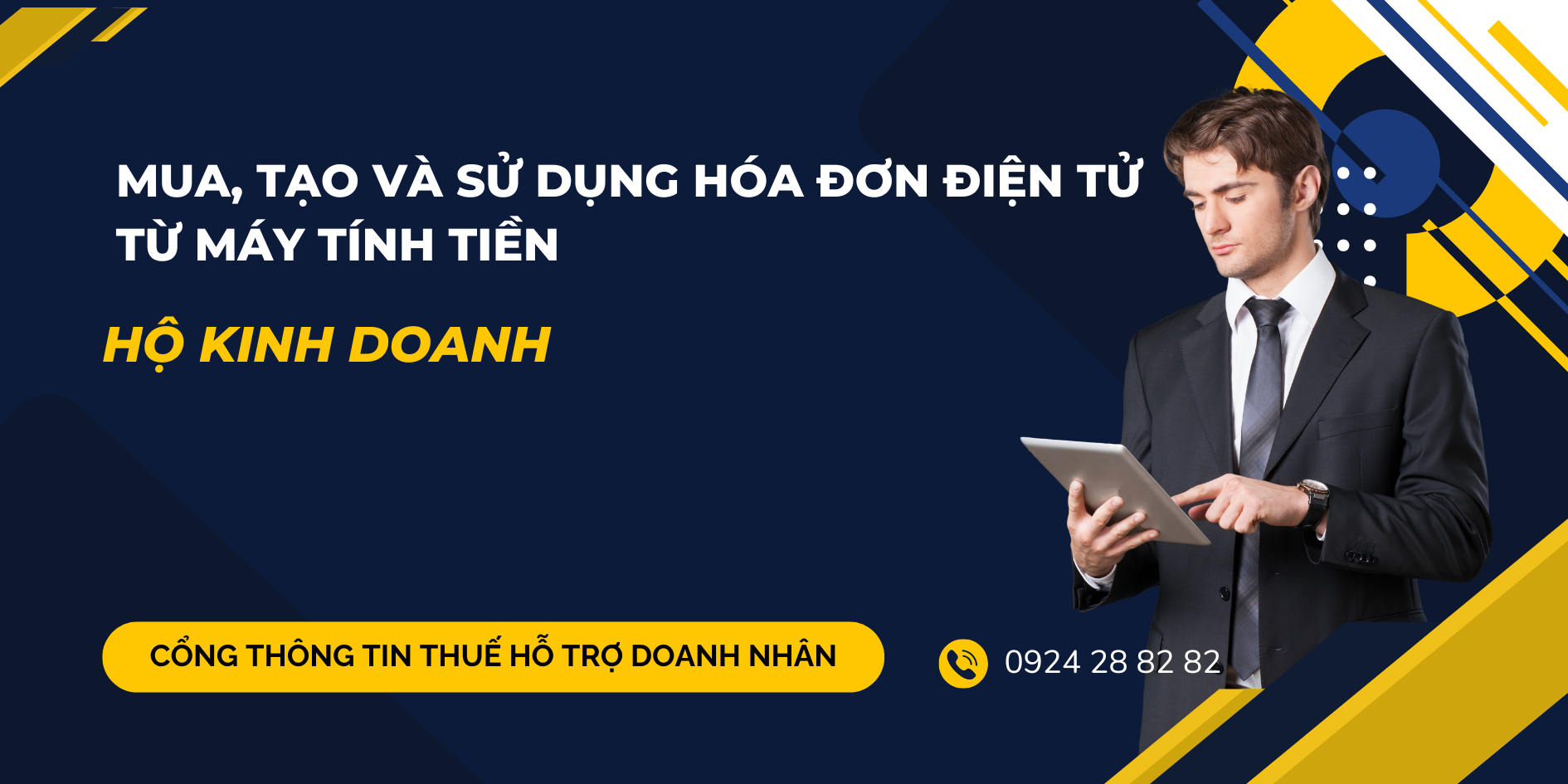 Mua, tạo và sử dụng hóa đơn điện tử từ máy tính tiền cho hộ kinh doanh