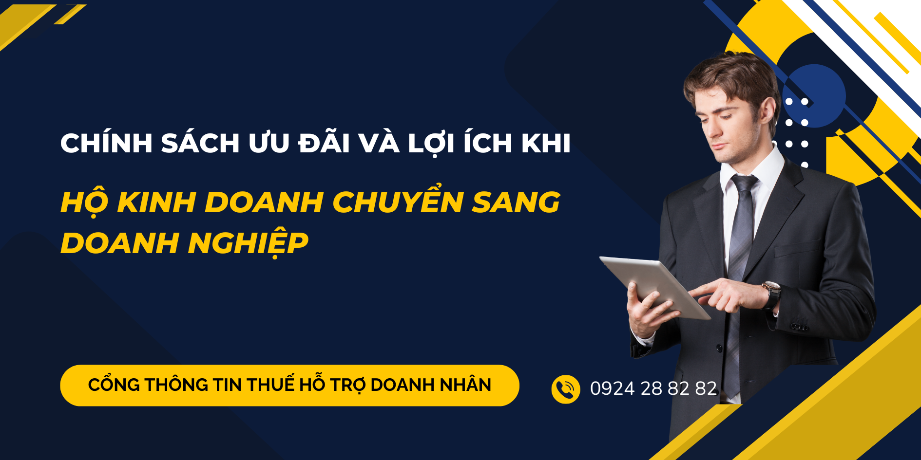 Chính sách ưu đãi và lợi ích khi hộ kinh doanh chuyển sang doanh nghiệp