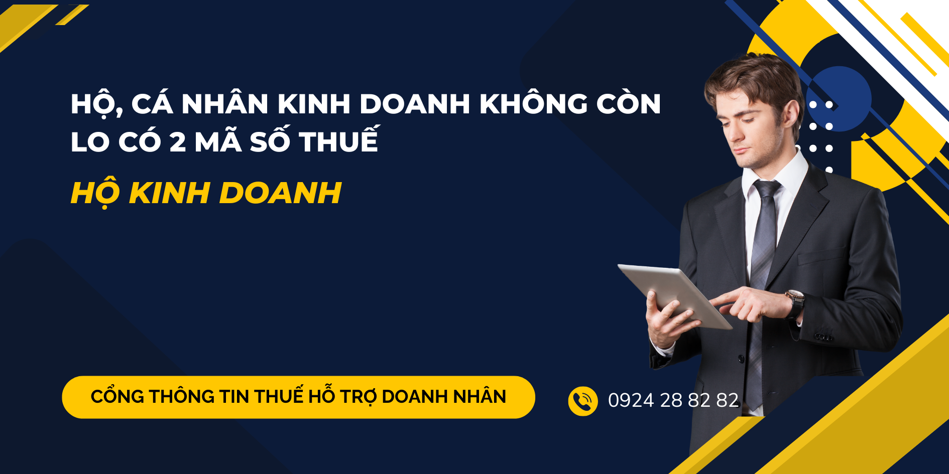 Hộ, cá nhân kinh doanh không còn lo có 2 mã số thuế