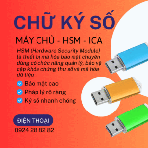 Chữ ký số máy chủ - HSM Cá Nhân - ICA