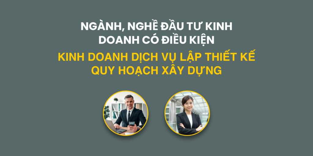 Kinh doanh dịch vụ lập thiết kế quy hoạch xây dựng