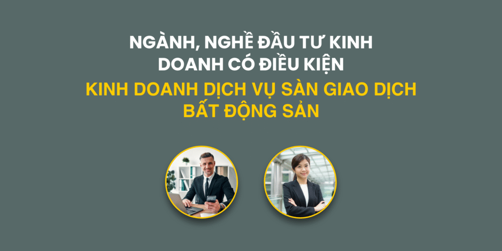 Kinh doanh dịch vụ sàn giao dịch bất động sản