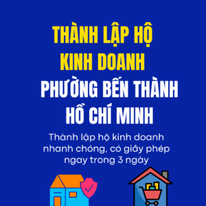 Thành Lập Hộ Kinh Doanh Phường Bến Thành