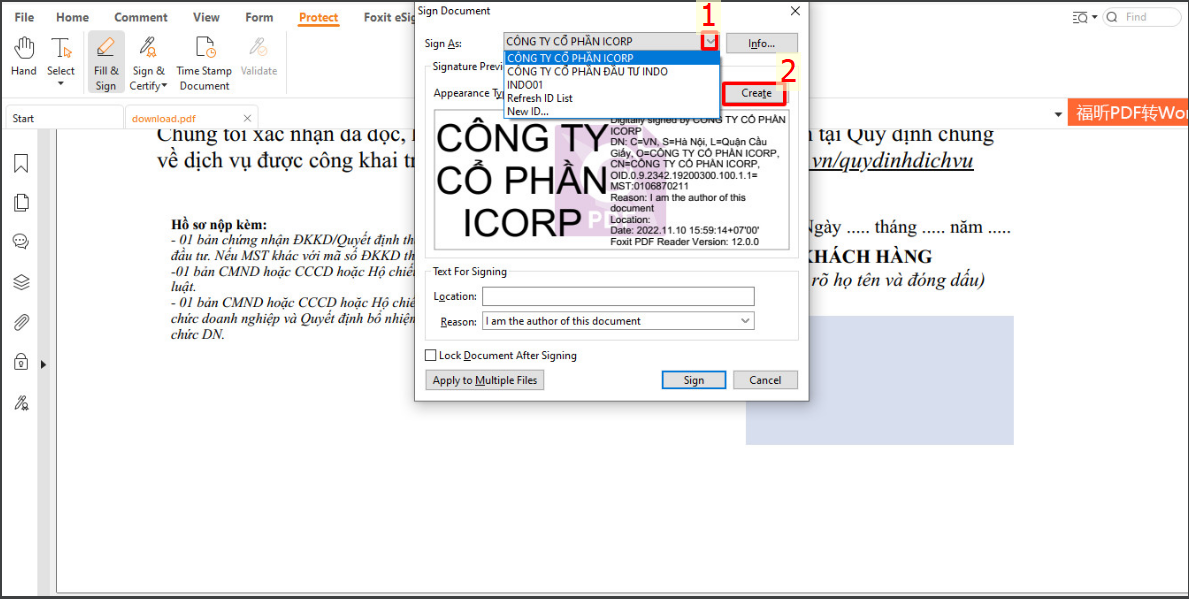 Hướng Dẫn Ký Số Chèn Logo, Dấu Đỏ