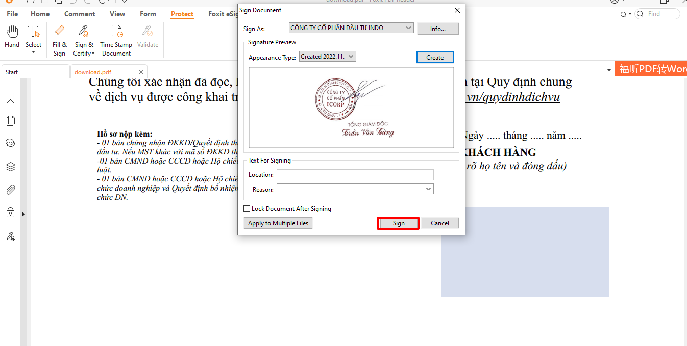 Hướng Dẫn Ký Số Chèn Logo, Dấu Đỏ