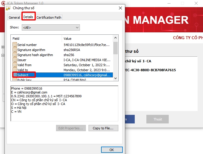 Hướng dẫn Reset lại Mã Pin Token (Quên mật khẩu Token)