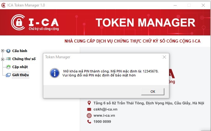 Hướng dẫn Reset lại Mã Pin Token (Quên mật khẩu Token)