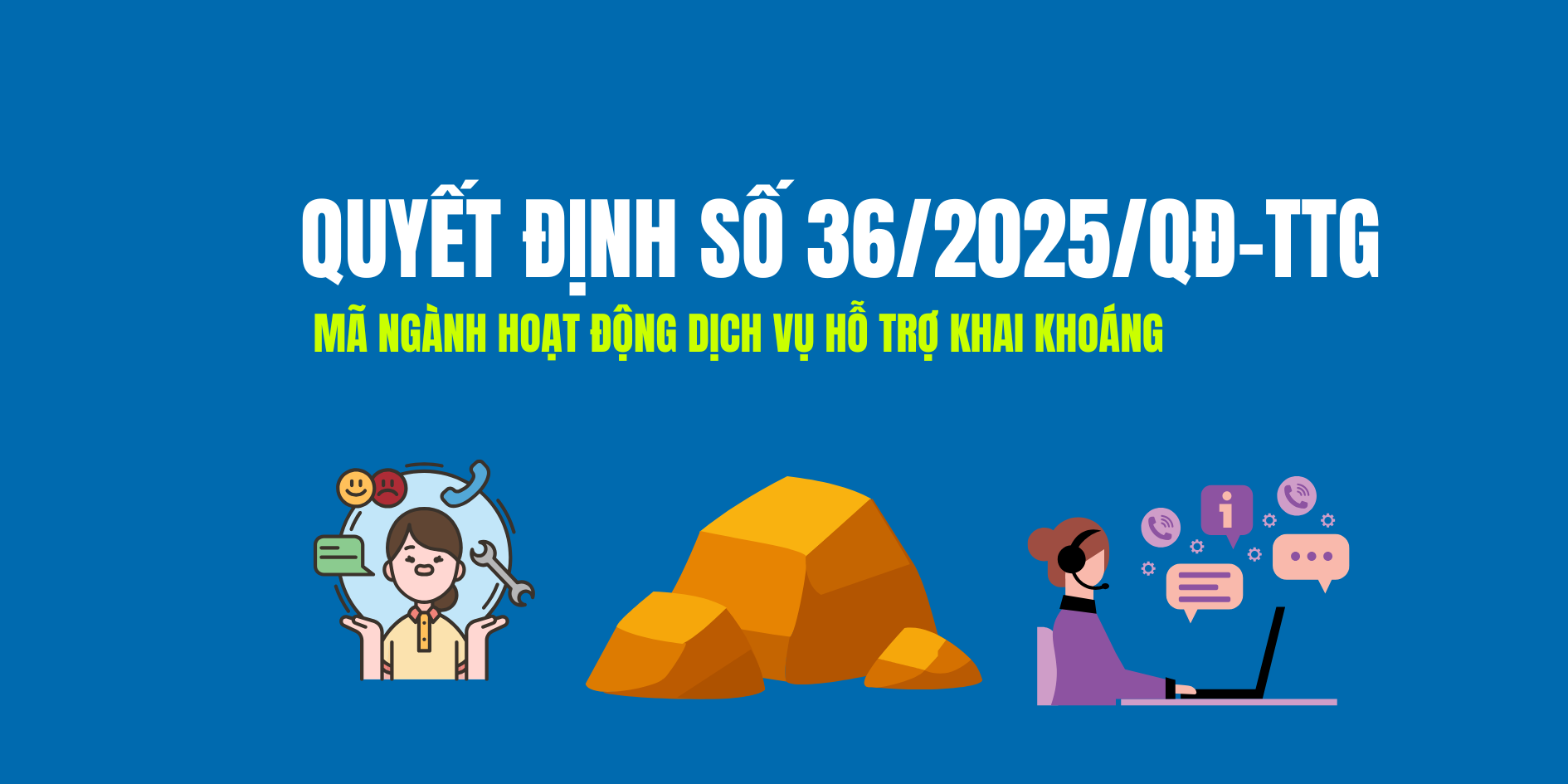 Mã ngành hoạt động dịch vụ hỗ trợ khai khoáng
