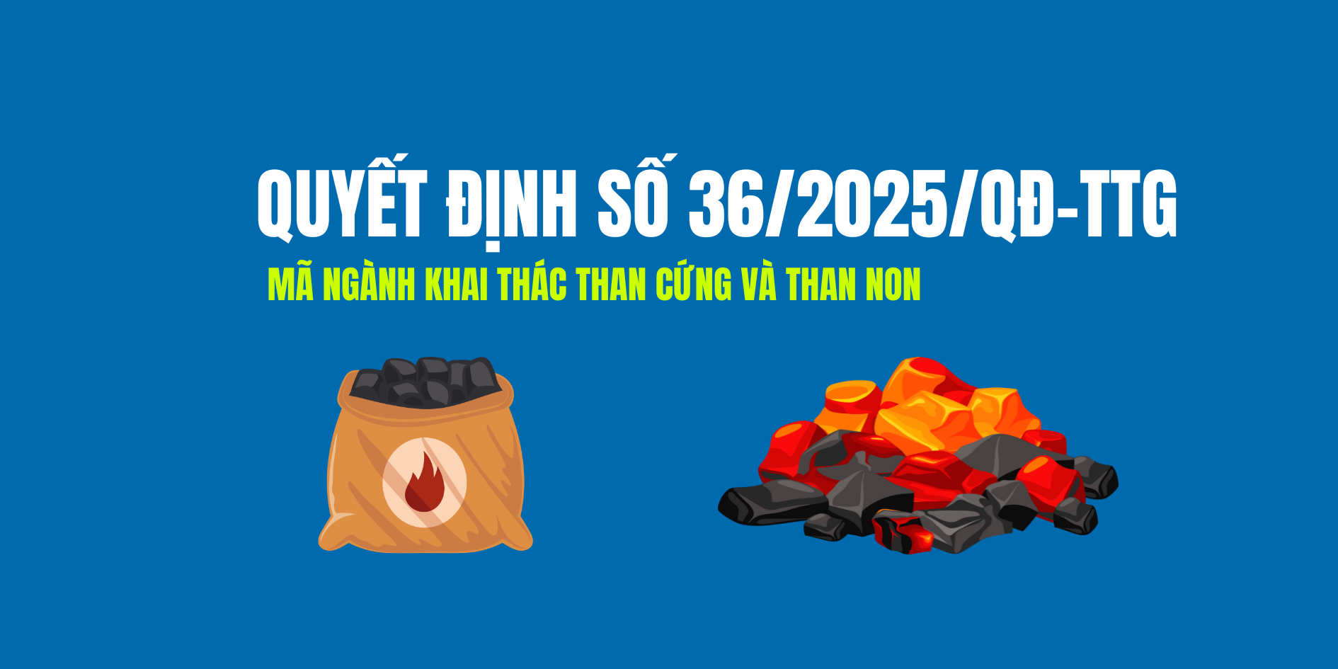 Mã ngành khai thác than cứng và than non