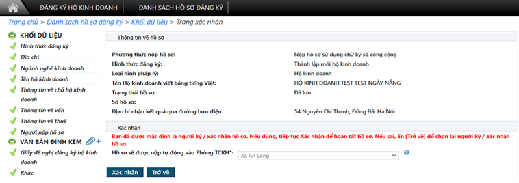 Hướng dẫn thành lập hộ kinh doanh online