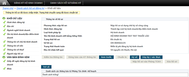 Hướng dẫn thành lập hộ kinh doanh online