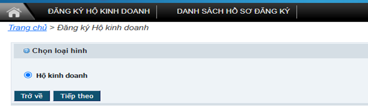 Hướng dẫn thành lập hộ kinh doanh online