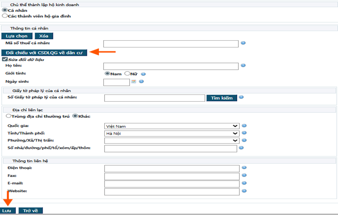 Hướng dẫn thành lập hộ kinh doanh online