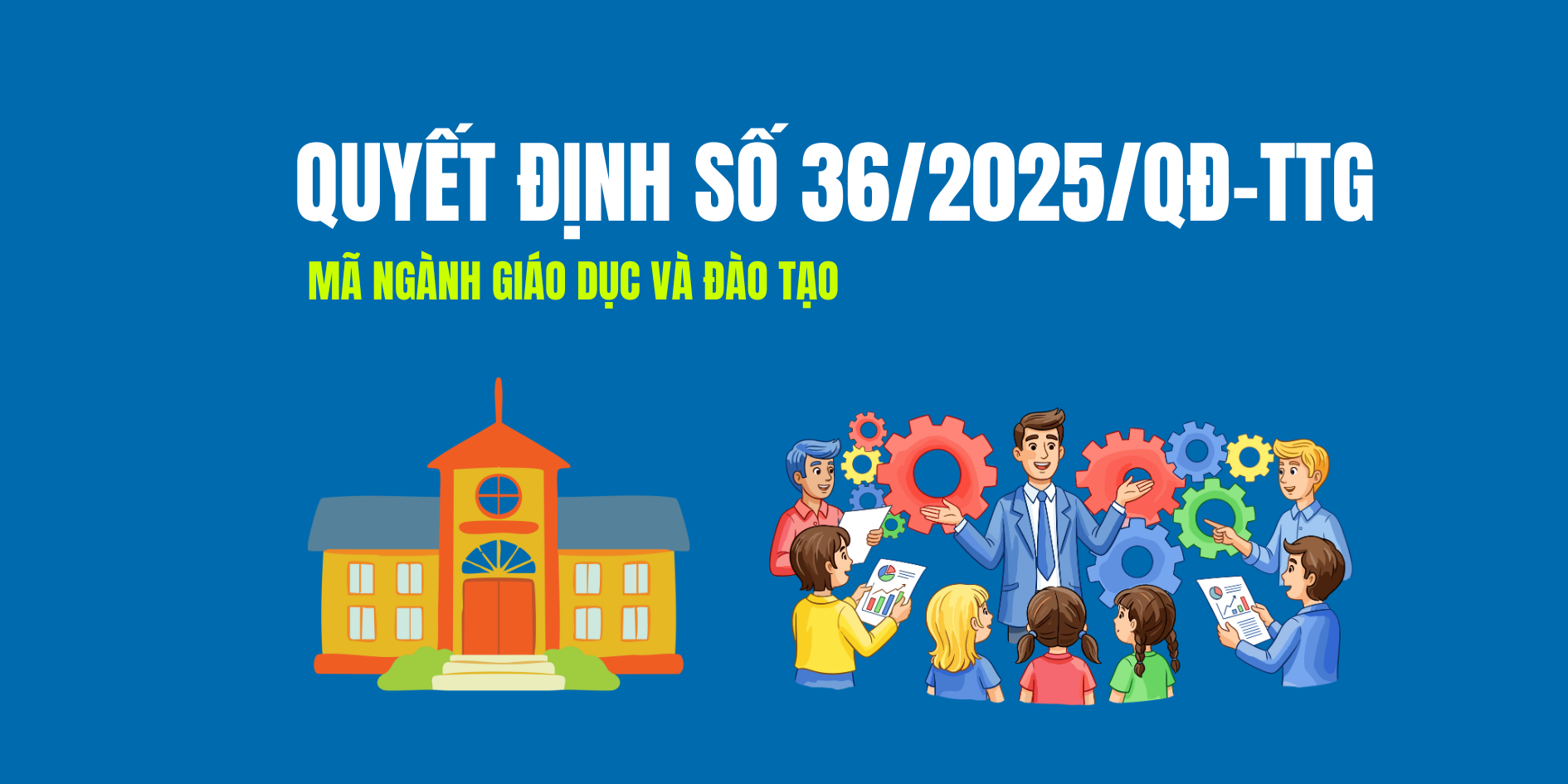 Mã ngành Giáo dục và đào tạo