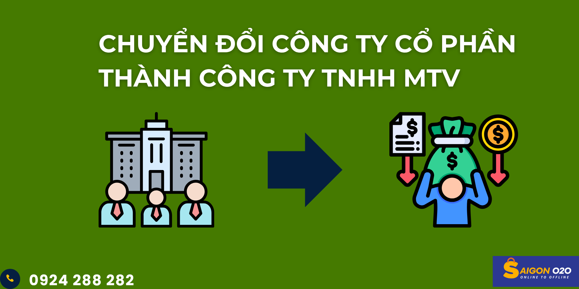 Hướng Dẫn Thủ Tục Chuyển Đổi Công Ty Cổ Phần Thành Công Ty TNHH Một Thành Viên Chi Tiết