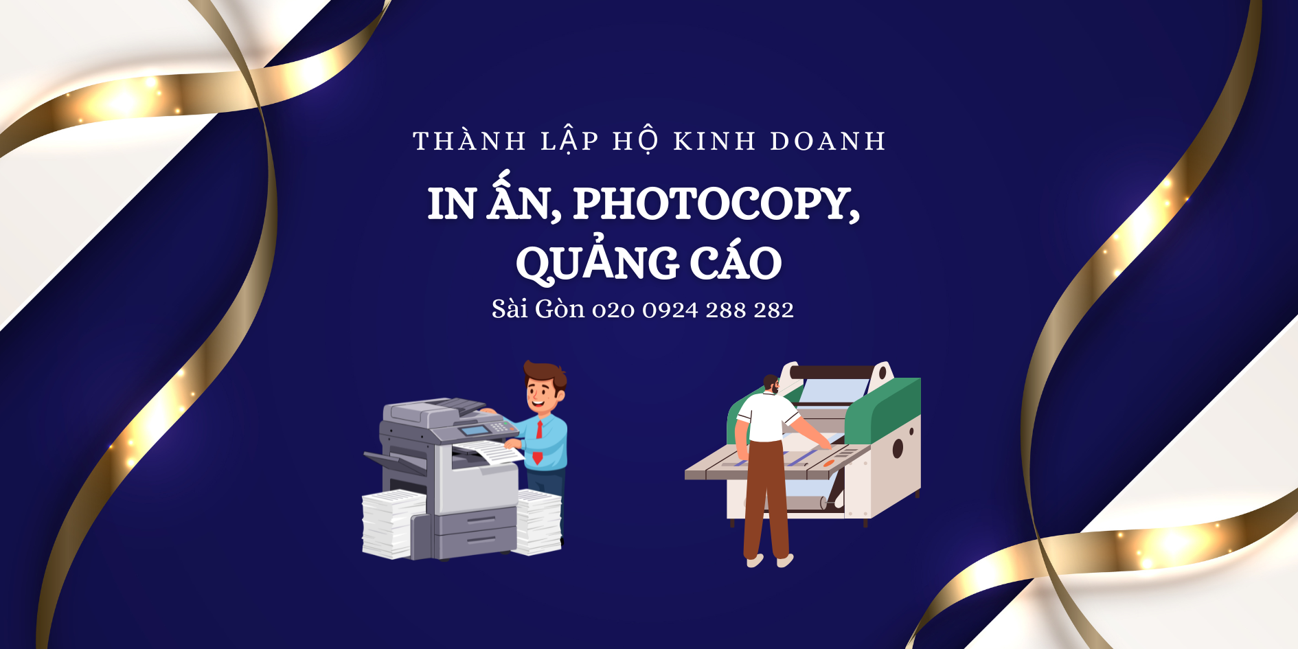 Thành Lập Hộ Kinh Doanh In Ấn, Photocopy, Quảng Cáo