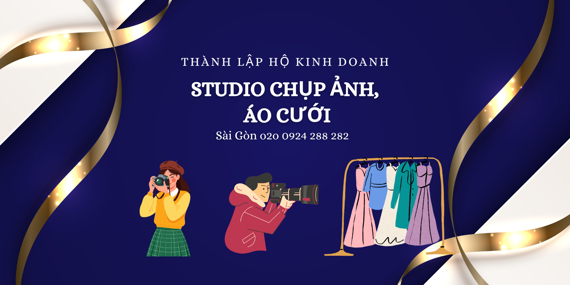 Thành Lập Hộ Kinh Doanh Studio Chụp Ảnh, Áo Cưới