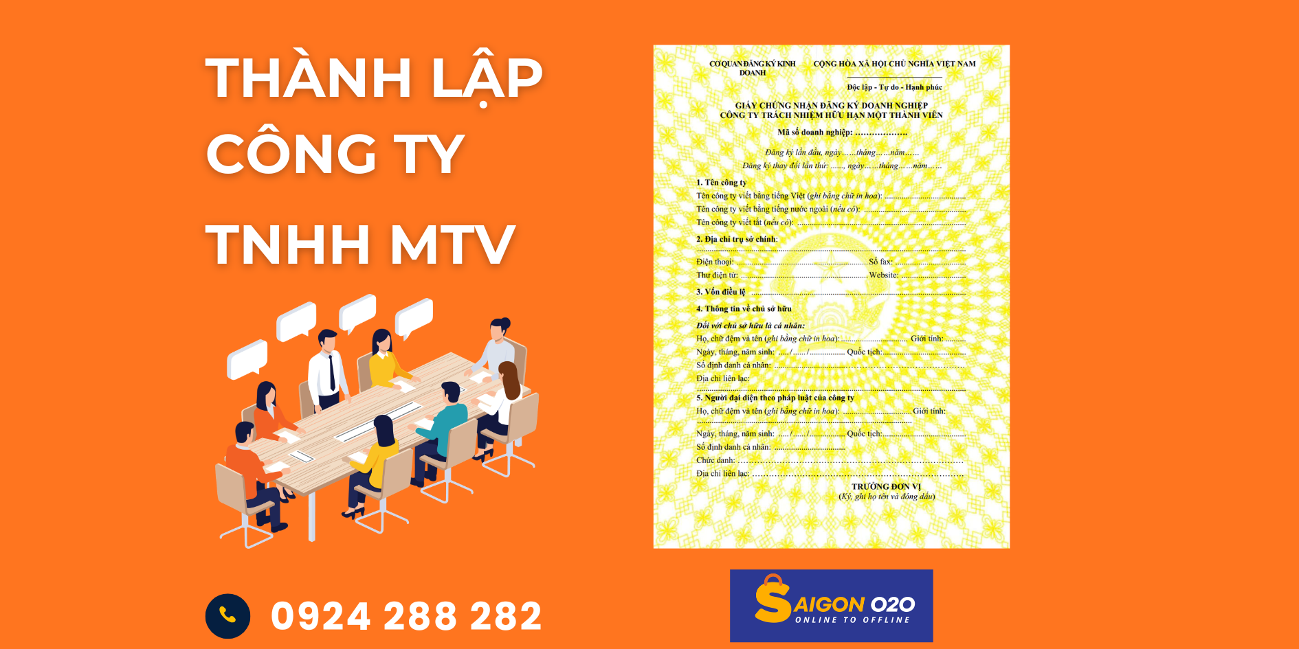 Hướng Dẫn Thủ Tục Thành Lập Công Ty TNHH Một Thành Viên Chi Tiết Nhất