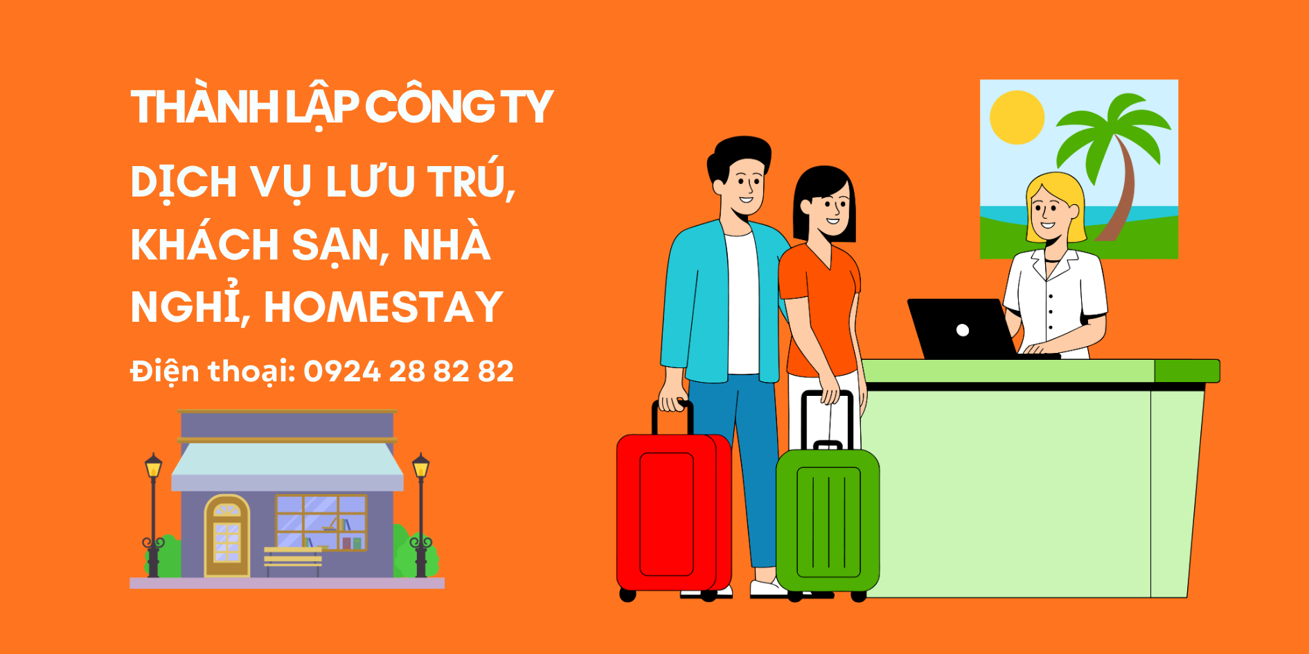 Hướng Dẫn Thành Lập Công Ty Dịch Vụ Lưu Trú, Khách Sạn, Nhà Nghỉ, Homestay Mới Nhất