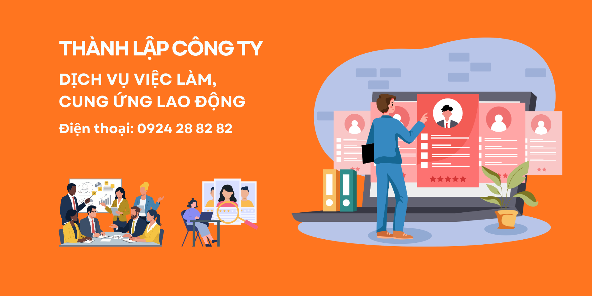 Thành Lập Công Ty Dịch Vụ Việc Làm, Cung Ứng Lao Động