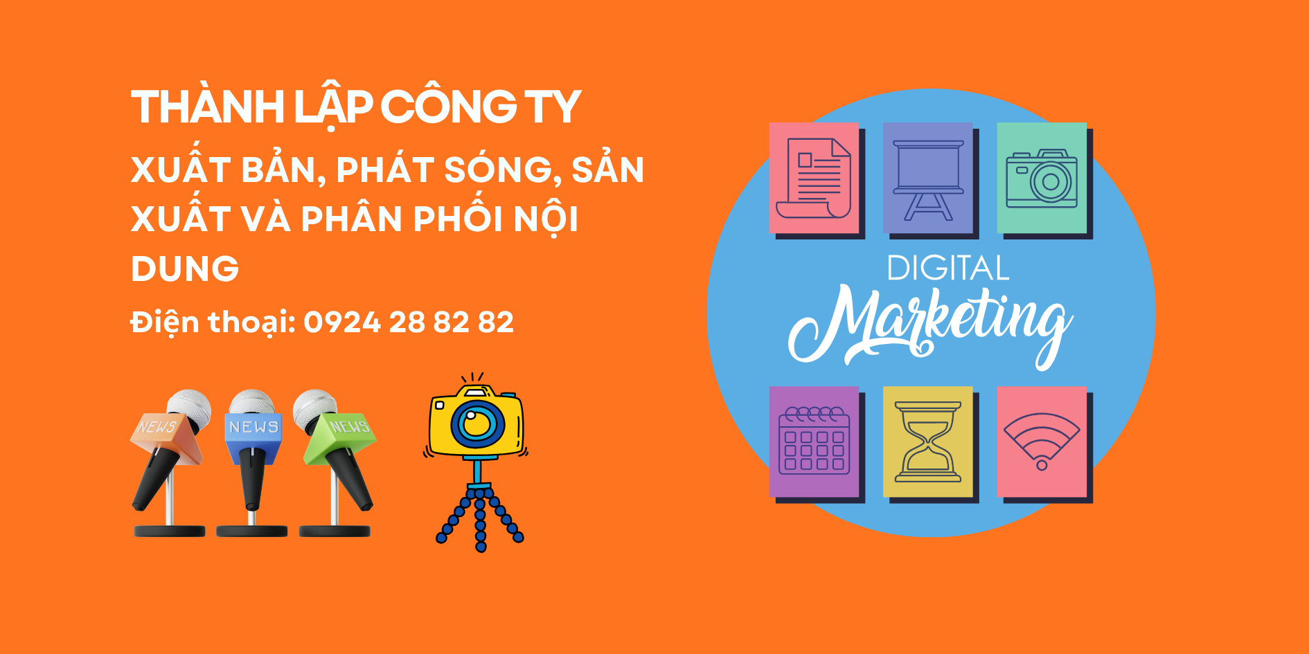 Thành Lập Công Ty Xuất Bản, Phát Sóng, Sản Xuất Và Phân Phối Nội Dung