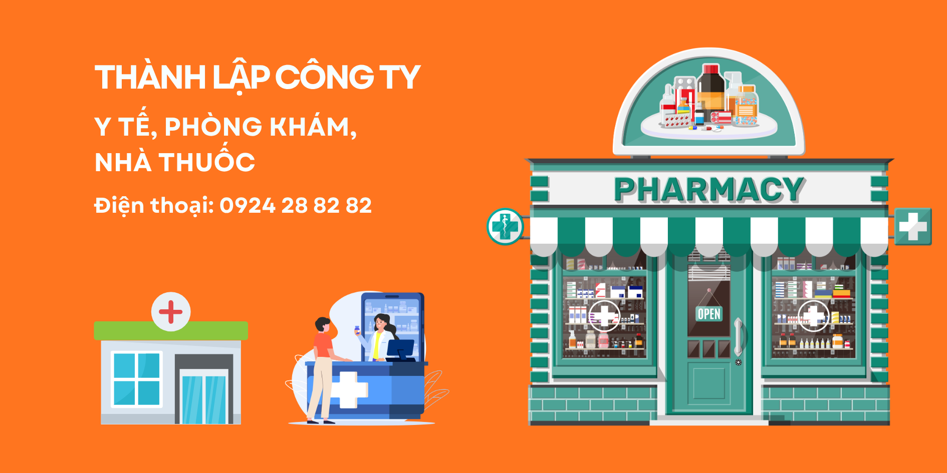 Thành Lập Công Ty Y Tế, Phòng Khám, Nhà Thuốc Mới Nhất